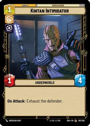 Kintan Intimidator |  (183/262)  [Shadows of the Galaxy]