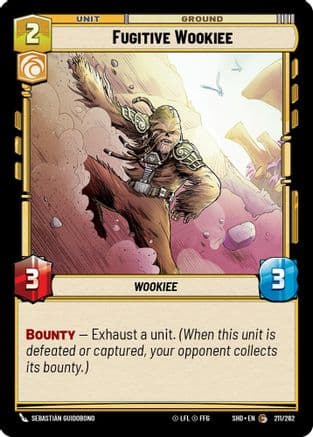 Fugitive Wookiee | Foil (211/262)  [Shadows of the Galaxy]