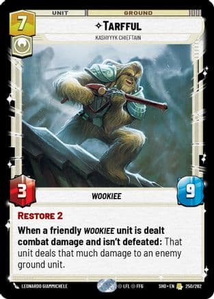Tarfful - Kashyyyk Chieftain |  (250/262)  [Shadows of the Galaxy]
