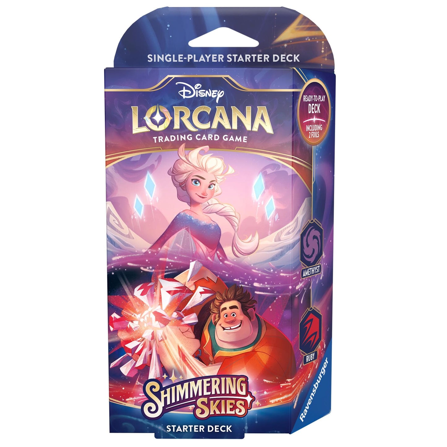 Disney Lorcana | Shimmering Skies | Starter Deck - Amethyst & Ruby