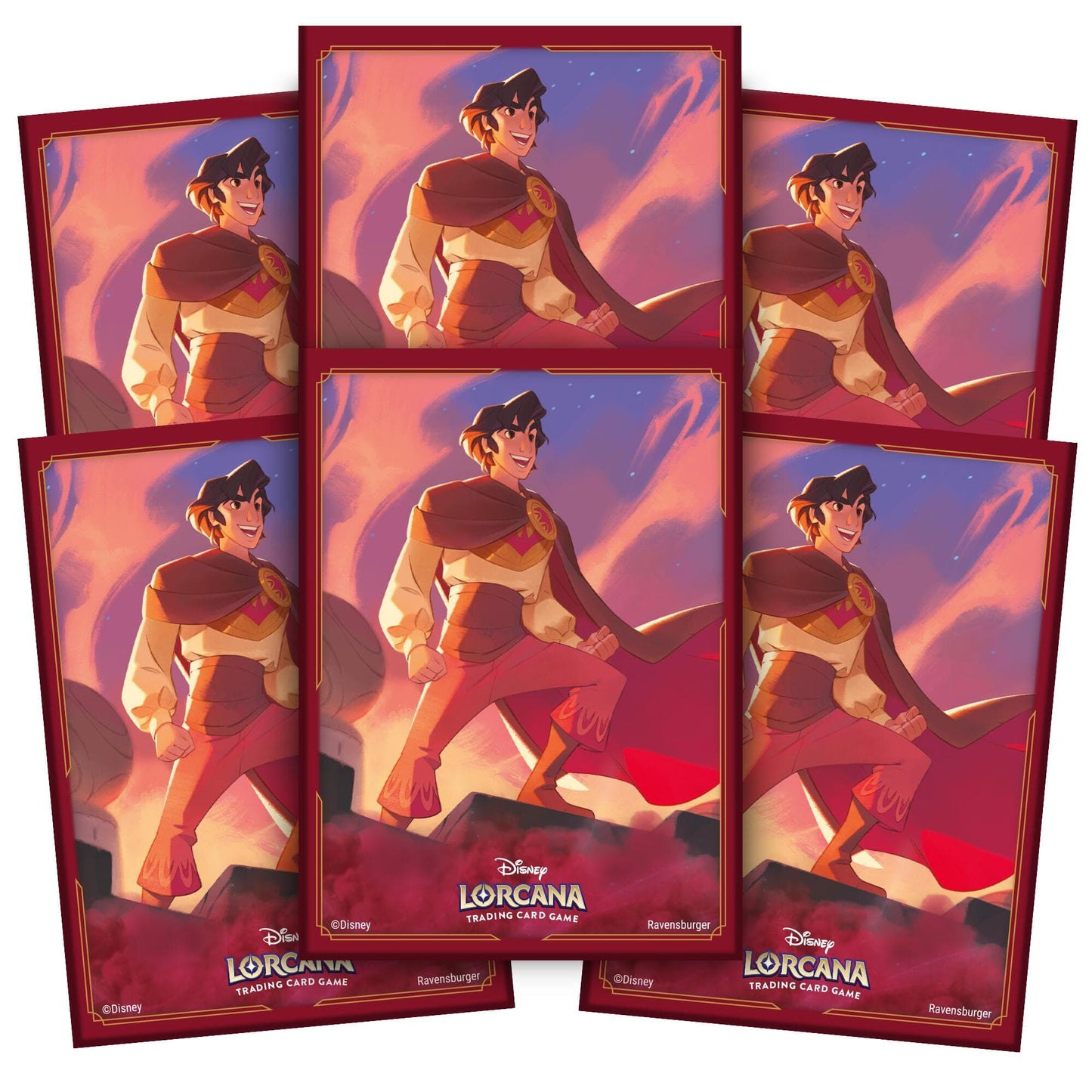 Disney Lorcana | Card Sleeves | Aladdin - Heroic Outlaw (Pack of 65)