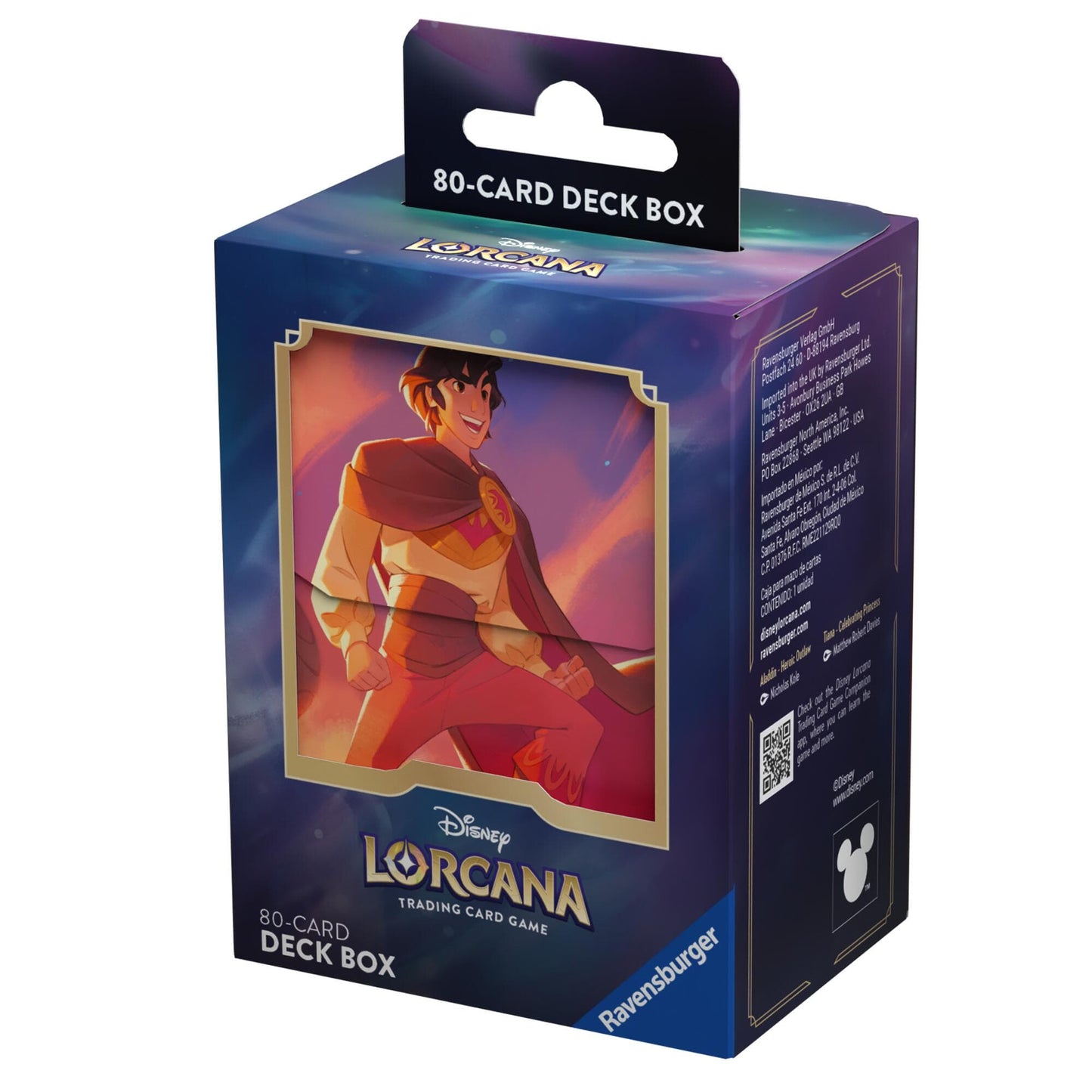 Disney Lorcana | Deck Box | Aladdin - Heroic Outlaw