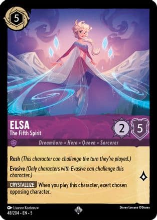 Elsa - The Fifth Spirit (48/204) [Shimmering Skies] Cold Foil