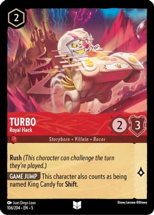 Turbo - Royal Hack (106/204) [Shimmering Skies] Cold Foil