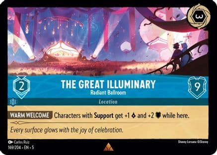 The Great Illuminary - Radiant Ballroom (169/204) [Shimmering Skies] Cold Foil