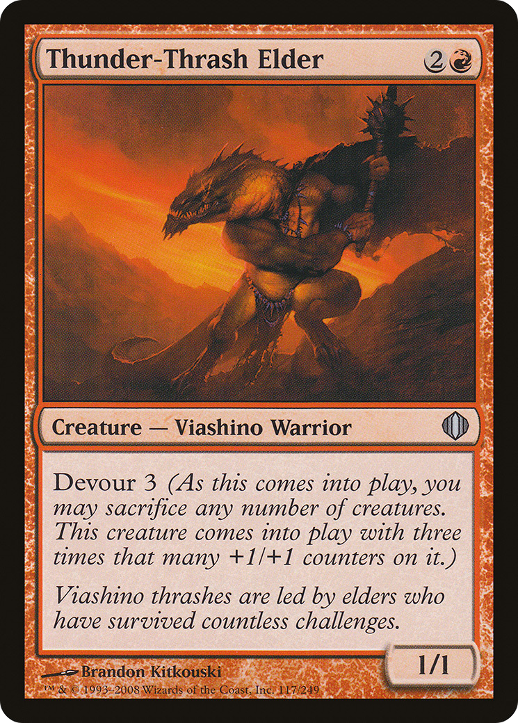 Thunder-Thrash Elder [Shards of Alara] Foil