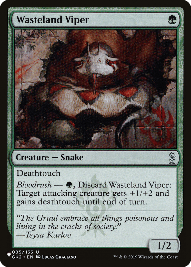 Wasteland Viper |  (GK2-85) [The List]
