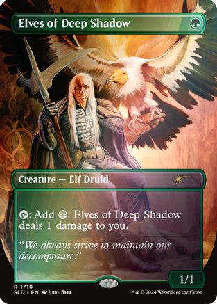 Elves of Deep Shadow (Rainbow Foil) (1710) [Secret Lair Drop Series]  Foil