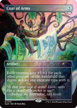 Coat of Arms (Rainbow Foil) (1712) [Secret Lair Drop Series]  Foil