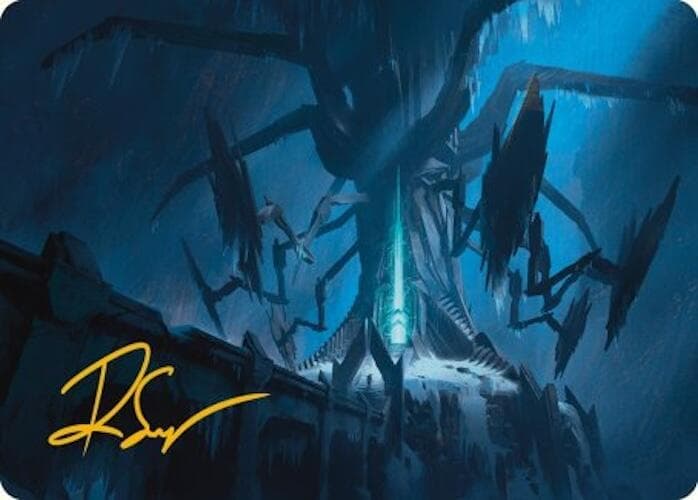 Yggdrasil, Rebirth Engine Art Card (Gold-Stamped Signature) [Assassin's Creed Art Series] Foil
