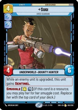Sugi - Hired Guardian |  (052/262)  [Shadows of the Galaxy]
