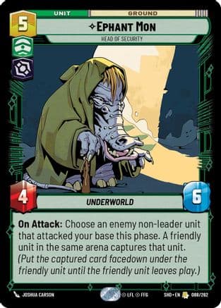 Ephant Mon - Head of Security |  (088/262)  [Shadows of the Galaxy]