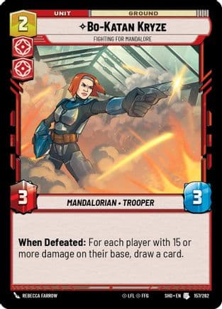Bo-Katan Kryze - Fighting For Mandalore |  (157/262)  [Shadows of the Galaxy]