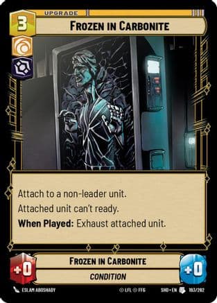 Frozen in Carbonite | Foil (193/262)  [Shadows of the Galaxy]