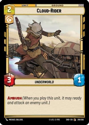 Cloud-Rider | Foil (210/262)  [Shadows of the Galaxy]