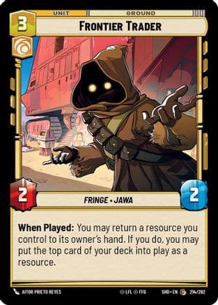 Frontier Trader | Foil (214/262)  [Shadows of the Galaxy]