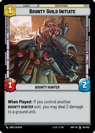 Bounty Guild Initiate |  (254/262)  [Shadows of the Galaxy]