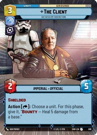 The Client - Dictated by Discretion (Hyperspace) |  (308)  [Shadows of the Galaxy]
