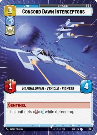 Concord Dawn Interceptors (Hyperspace) |  (318)  [Shadows of the Galaxy]