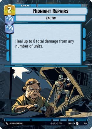 Midnight Repairs (Hyperspace) | Foil (329)  [Shadows of the Galaxy]