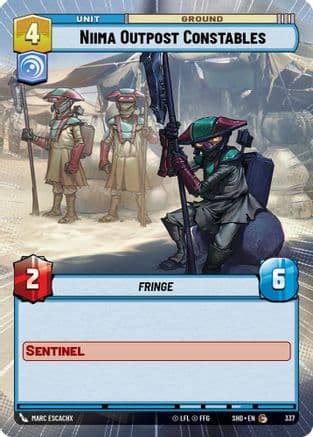 Niima Outpost Constables (Hyperspace) |  (337)  [Shadows of the Galaxy]