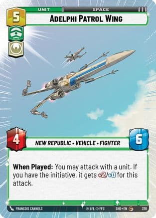 Adelphi Patrol Wing (Hyperspace) |  (370)  [Shadows of the Galaxy]