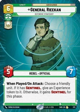 General Rieekan - Defensive Strategist (Hyperspace) |  (372)  [Shadows of the Galaxy]