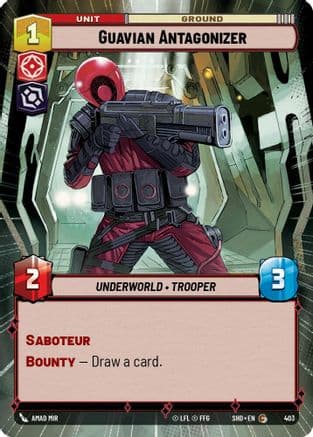 Guavian Antagonizer (Hyperspace) |  (403)  [Shadows of the Galaxy]