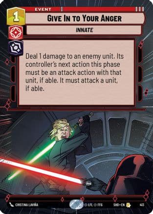 Give In to Your Anger (Hyperspace) |  (413)  [Shadows of the Galaxy]