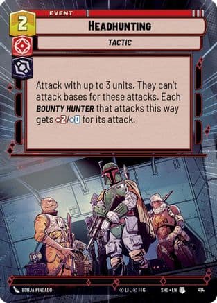 Headhunting (Hyperspace) | Foil (414)  [Shadows of the Galaxy]