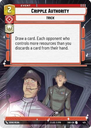 Cripple Authority (Hyperspace) | Foil (425)  [Shadows of the Galaxy]