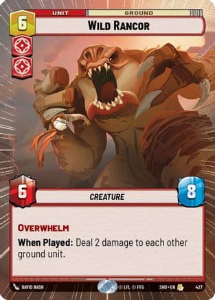 Wild Rancor (Hyperspace) |  (427)  [Shadows of the Galaxy]