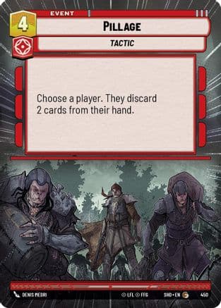 Pillage (Hyperspace) | Foil (450)  [Shadows of the Galaxy]