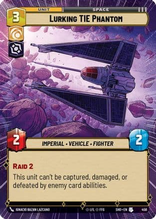 Lurking TIE Phantom (Hyperspace) (456) [Shadows of the Galaxy] Foil