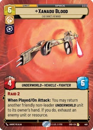 Xanadu Blood - Cad Bane's Reward (Hyperspace) |  (460)  [Shadows of the Galaxy]