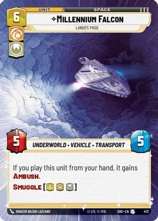 Millennium Falcon - Lando's Pride (Hyperspace) |  (472)  [Shadows of the Galaxy]