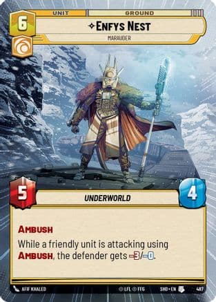 Enfys Nest - Marauder (Hyperspace) | Foil (487)  [Shadows of the Galaxy]