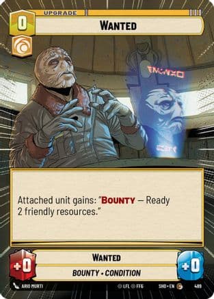 Wanted (Hyperspace) | Foil (489)  [Shadows of the Galaxy]