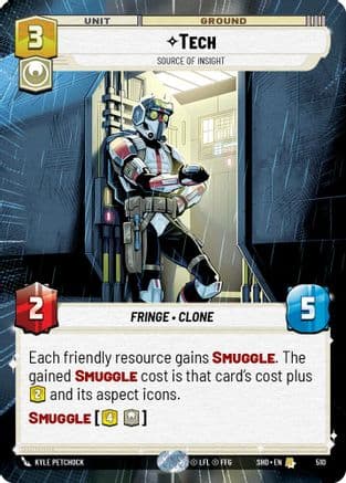 Tech - Source of Insight (Hyperspace) | Foil (510)  [Shadows of the Galaxy]