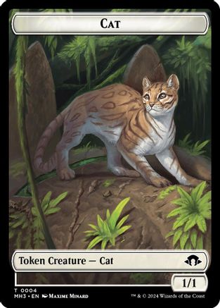 Cat // Energy Reserve Double-Sided Token (4 // 36) [Modern Horizons 3]