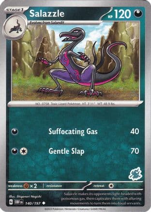 Salazzle Darkrai Deck 140- Battle Academy 2024