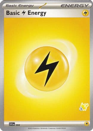 Basic Lightning Energy Pikachu 4- Battle Academy 2024