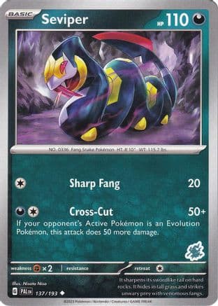 Seviper Darkrai Deck 137- Battle Academy 2024