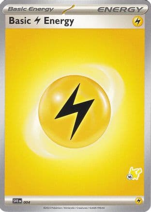 Basic Lightning Energy Pikachu 4- Battle Academy 2024