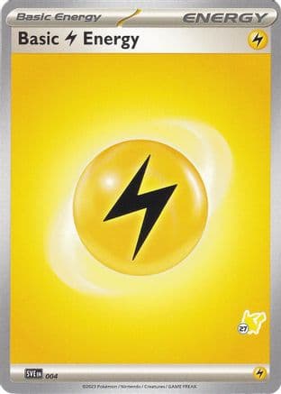 Basic Lightning Energy Pikachu 4- Battle Academy 2024