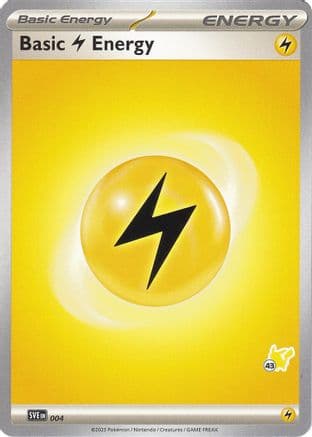 Basic Lightning Energy Pikachu 4- Battle Academy 2024