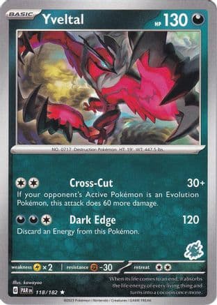 Yveltal Darkrai Deck 118- Battle Academy 2024