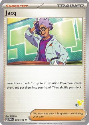 Jacq Pikachu 175- Battle Academy 2024