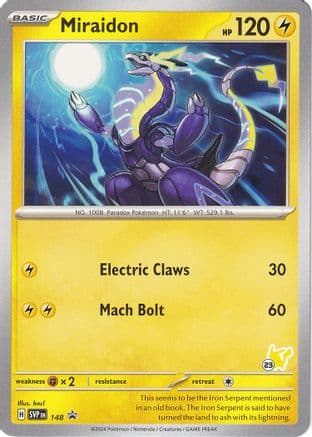 Miraidon Pikachu 148- Battle Academy 2024