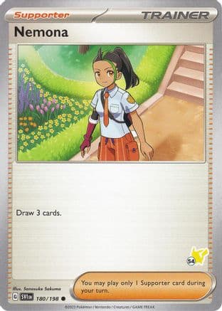 Nemona Pikachu 180- Battle Academy 2024